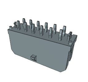 430451224 Molex Автомобильный разъем