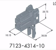 7123-4314-10 Автомобильные Корпуса