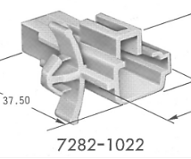 7282-1022 Разъем жгута проводов YPT 9.5WP
