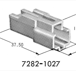 7282-1027 Разъем жгута проводов YPT 9.5WP