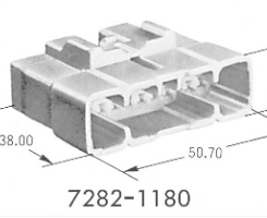 7282-1180 Разъем жгута проводов YPT 9.5WP