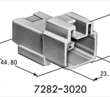 7282-3020 Разъем жгута проводов YPT 9.5WP
