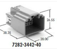 7282-3442-40 Разъем жгута проводов YPT 9.5WP