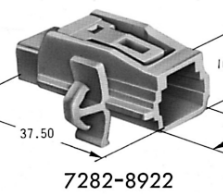 7282-8922 Разъем жгута проводов YPT 9.5WP