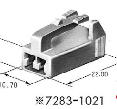 7283-1021 Разъем жгута проводов YPT 9.5WP