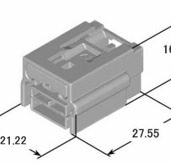 7283-7199-90 Разъем жгута проводов YPT 9.5WP