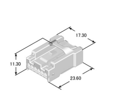7283-8117 Разъем жгута проводов YPT 9.5WP